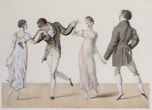 La Poule, de Le Bon Genre, 1810 de French School